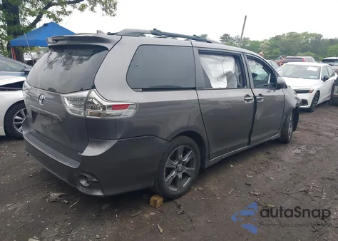 2019 Toyota Sienna Se 8 Passenger from USA, damaged, VIN 5TDXZ3DC4KS014221